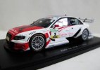 White-Red 1:43 Scale SPARK Resin 2009 Audi A4 DTM Model