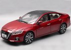1:18 Scale Red Diecast 2019 Nissan Altima Car Model