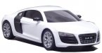 Full Function Kids Red / White 1:24 Scale Welly R/C Audi R8 V10