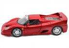Red / Yellow 1:24 Scale Bburago Diecast Ferrari F50 Model