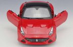 Blue / Red Bburago 1:18 Diecast Ferrari California T Model