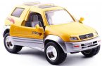 1:24 Scale Kids Red / Yellow Diecast Toyota RAV4 Toy