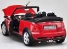 1:18 Scale Red / Dark Green Welly Diecast Mini Cooper S Model