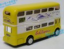 1:50 Scale Yellow Kids Diecast London Bus Toy