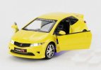 1:32 Scale Kids Red / Yellow / White Diecast Honda Civic Toy