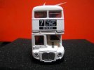 1:64 Scale White CORGI London Double Decker Bus Model