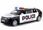 Black Kids 1:32 Police Diecast Land Rover Range Rover Velar Toy