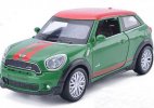 White /Black / Red / Green 1:32 Diecast Mini Cooper Paceman Toy