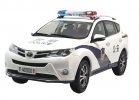 White 1:18 Scale Police Diecast Toyota RAV4 Model