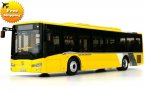 Yellow 1:43 Scale Diecast Golden Dragon City Bus Model