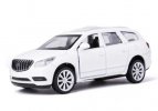 1:43 Scale Kids White / Black Diecast Buick Enclave Toy