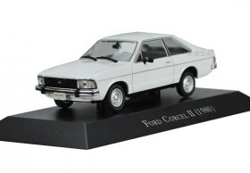 White 1:43 Scale IXO Diecast Ford Corcel 1980 Model