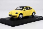 1:43 Blue /White /Red /Yellow Diecast VW Beetle Cabriolet Model