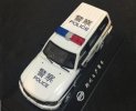 White 1:43 Scale Police Theme Diecast Nissan Patrol Model