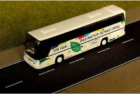 White 1:87 Scale Rietze Neoplan Cityliner Iga 1993 Bus Model