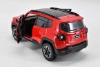 Red 1:24 Scale Maisto Diecast Jeep Renegade Model