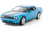 Blue / Red 1:24 Scale Diecast 2008 Dodge Challenger SRT Model