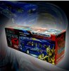 Kids Blue Sound and Lights Transformers City Bus Toy