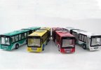 Kids Blue / White / Red / Yellow Articulated City Bus Toy