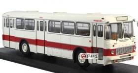 White 1:42 Scale Diecast Ikarus 260 Bus Model