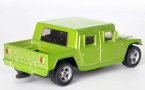 Kids Yellow / Green SIKU 0880 Diecast Hummer H1 Pickup Toy