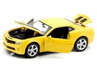 Kids 1:32 Scale Red / Yellow Diecast Chevrolet Camaro Toy