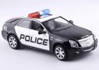 Black-White Kids Police 1:32 Scale Diecast Cadillac CTS Toy