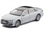 Black / Gray / Deep Blue Kids 1:32 Scale Diecast Audi A8L Toy