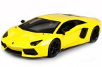 1:24 Yellow Maisto Diecast Lamborghini Aventador LP700-4 Model