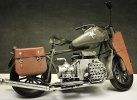 Handmade Army Green Medium Scale 1942 Harley Davidson WLA