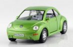 Red / Yellow / Green 1:36 Scale Diecast VW New Beetle Toy