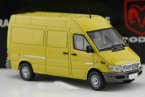 Yellow 1:43 Scale Diecast Dodge Van Model