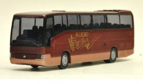 Red 1:87 Scale Rietze Mercedes-Benz Bus Model