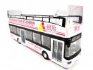 1:32 White Cabrio Sightseeing Tour London Double Decker Bus