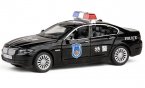 Black / White 1:32 Scale Police Diecast BMW 535i Toy