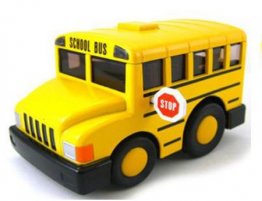Fat Design Yellow Classical U.S. School Bus Toy