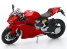 Red MaiSto 1:12 Scale Diecast Ducati 1199 Panigale Model