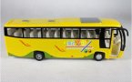 Green / Yellow / White Kids BeiJing to Hong Kong Tour Bus Toy
