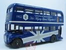 1:64 Blue CORGI Queen 60 Anniversary Diamond Jubilee Routema