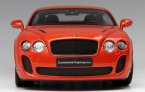 Gray / White / Orange 1:18 Scale Bentley Continental GT Model