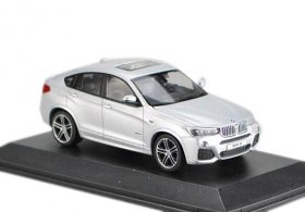 White / Silver / Black / Red 1:43 Scale Diecast BMW X4 Model