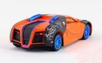 Green / Orange / Purple 1:32 Scale Kids Diecast Bugatti GT Toy