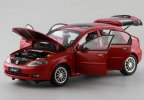 Red 1:18 Scale Diecast Buick Excelle HRV Model