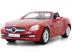 Red / White 1:24 Scale Maisto Mercedes-Benz SLK-Class Model
