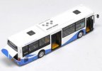 White 1:43 Scale NO.992 Diecast Sunwin ShangHai City Bus Model