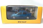 1:43 Scale Golden / Red / Blue Diecast Buick Sail Model