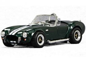 1:18 Scale Green 1964 Diecast Ford Shelby Cobra 427 S/C Model