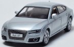 Red / Silver 1:24 Scale Diecast Audi A7 Toy