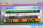 1:76 Scale White-Green Corgi Hong Kong Double-decker Bus Model