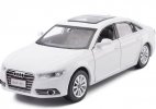 Black /White / Silver /Red Kids 1:32 Scale Diecast Audi A6L Toy